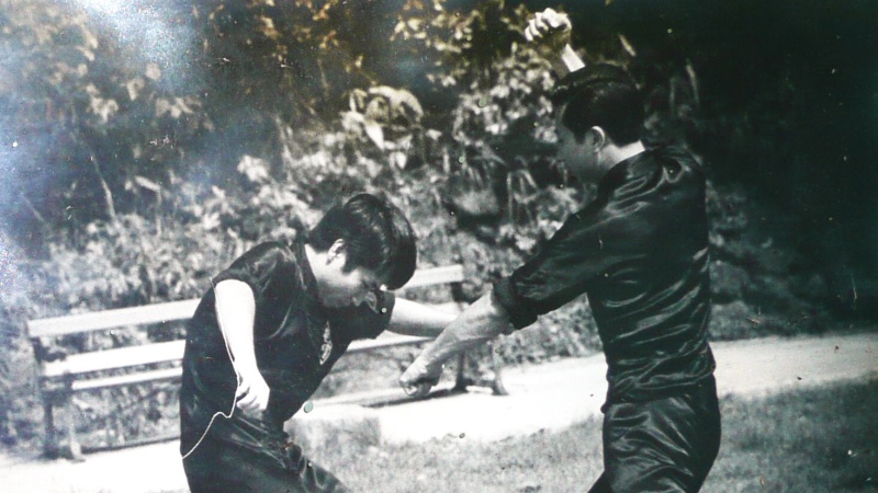Sifu Pavel Adámek s velmistrem